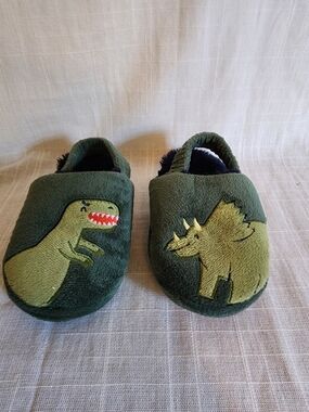 Target Kids Green Dinosaur Slippers